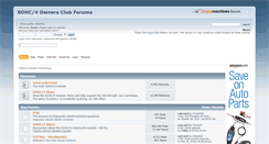 Desktop Screenshot of forums.sohc4.net